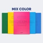 Bindex Paper Stopmap Folio Tebal 180 Gsm Mix Color Isi 50 Pcs Original