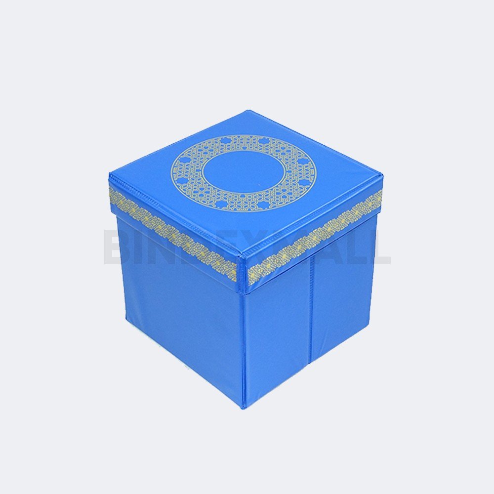 TD0027-99 EDISI LEBARAN 2025 BLUE A Bambi Gift Box Super Jumbo Fudebako Tipe Collapsible Gift Box Original