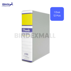 Bambi Pipe Binder A4 MID SIZE 50 mm With Full Spine 4 Colour Labels 1175