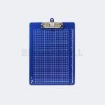Clipboard Bambi 1710R Scale Series PVC dengan teknologi Blue Cyber dan sablon skala untuk lapangan