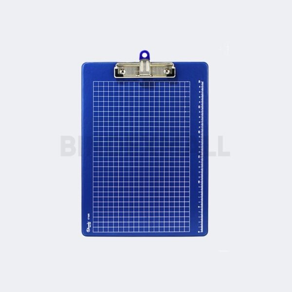 Clipboard Bambi 1710R Scale Series PVC dengan teknologi Blue Cyber dan sablon skala untuk lapangan