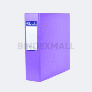 Bambi PVC Ring Binder Folio 2 Ring Type D All Color Jumbo Size 50 mm Original