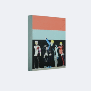 Photocard binder Bambi 2 ring D-Type Big Bang series tampak depan