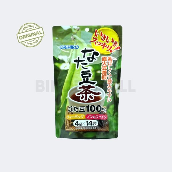 Teh Hijau Orihiro Canavalia With Gladiata Tea Premium Isi 14 Bags Japan Product Original