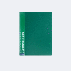 Bambi PP Spring Quotation Folder Business File Map Dokumen Transparent Original