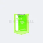 Clipboard magnetic mini Bambi Gull Warna Fluoro Green