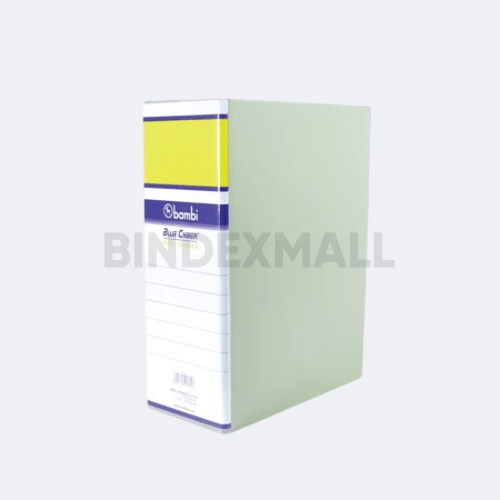 Bambi Pipe Binder Folio EXTRA JUMBO SIZE 100 mm With Full Spine 4 Colour Labels 1070