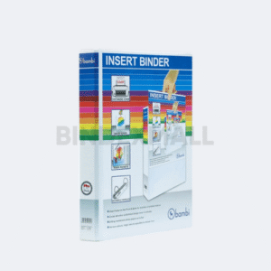 Bambi Insert Ring Binder Folio 2 Ring Type D All Color Medium Size 25 mm Original