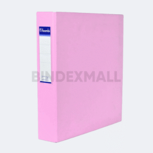 Bambi PVC Ring Binder A4 2 Ring Type D All Color Jumbo Size 40 mm Original