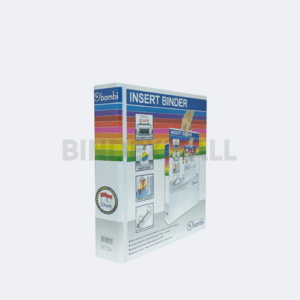 Bambi PVC Insert Ring Binder A4 2 Ring Type D All Color Jumbo Size 40 mm Original