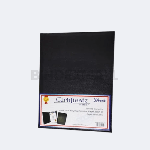 Bambi Document Map Certificate Holder A4 Edisi Classic All Colour Original