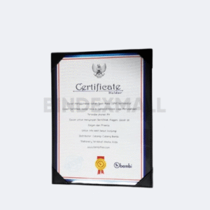 Bambi Standing Certificate Holder Map Sertifikat A4