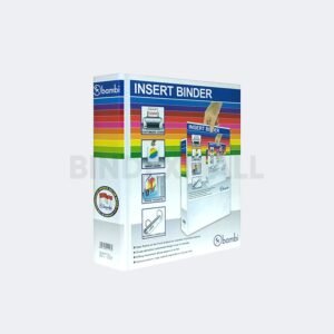 Bambi PVC Insert Ring Binder A4 3 Ring Type D All Color Medium Size 40 mm Original