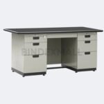 Bambi Meja Kerja Metal Tipe Pedestal Desk Standard Office Original