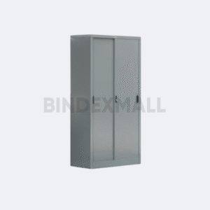 Bambi Lemari Arsip Besi Sliding Door 3 Rak Premium Filing Cabinet kode KG-203