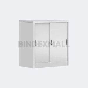 Bambi Lemari Arsip Sliding Door 1 Rak Premium Filing Cabinet kode KG-204