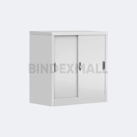 Bambi Lemari Arsip Sliding Door 1 Rak Premium Filing Cabinet kode KG-204