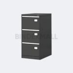 Bambi Lemari Arsip Besi 3 Laci Premium Filing Cabinet FC kode LK-103