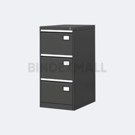 Bambi Lemari Arsip Besi 3 Laci Premium Filing Cabinet FC kode LK-103