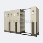 Bambi Lemari Arsip 30 CPTS Mobile File Mekanik kode Mf-aum-102