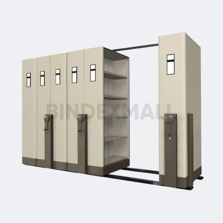 Bambi Lemari Arsip 30 CPTS Mobile File Mekanik kode Mf-aum-102