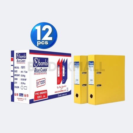 1 Dus Bambi Lever Arch File Ordner A4 All Color Jumbo Size 75 mm