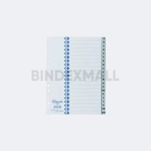 Bambi Isi Binder A4 Divider & Indexes Pembatas Kertas Binder Edisi Alphabetical Index A-Z with Multiholes Rigid PVC-05 Original