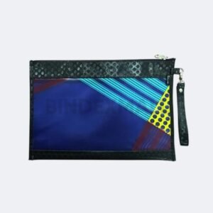 Tas dokumen Bambi A4 Zircon dengan resleting tampak depan