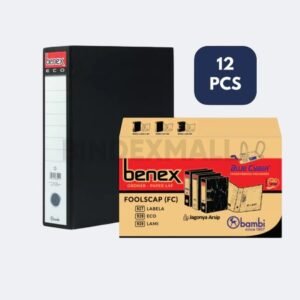 1 Dus Benex Eco Lever Arch File Ordner Folio Jumbo Size 75 mm