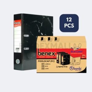 1 Dus Benex Lami Lever Arch File Ordner Folio Jumbo Size 75 mm Original