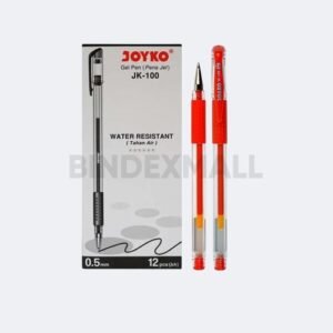 JYK Pulpen Tipe Gel Pen King Jeller Tinta All Color Pack Isi 12 pcs Original