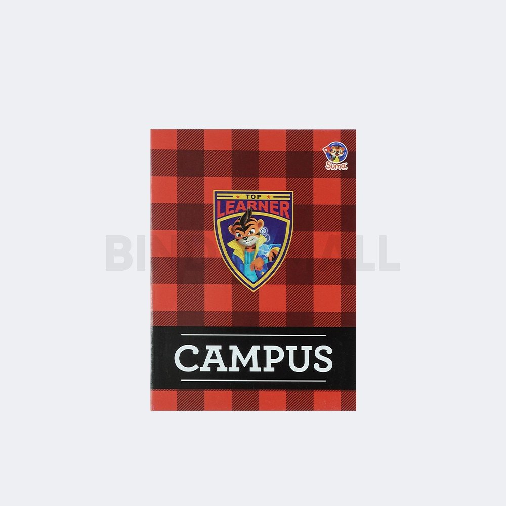 BINDEX MALL - BUKU TULIS CAMPUS SUMA 50 Lbr - 60 gr A Bambi x Suma Buku Tulis Top Learner Campus Isi 50 Lembar 60 Gram Original