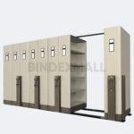 Bambi Lemari Arsip Besi 40 CPTS Mobile File Mekanik kode Mf-aum-103