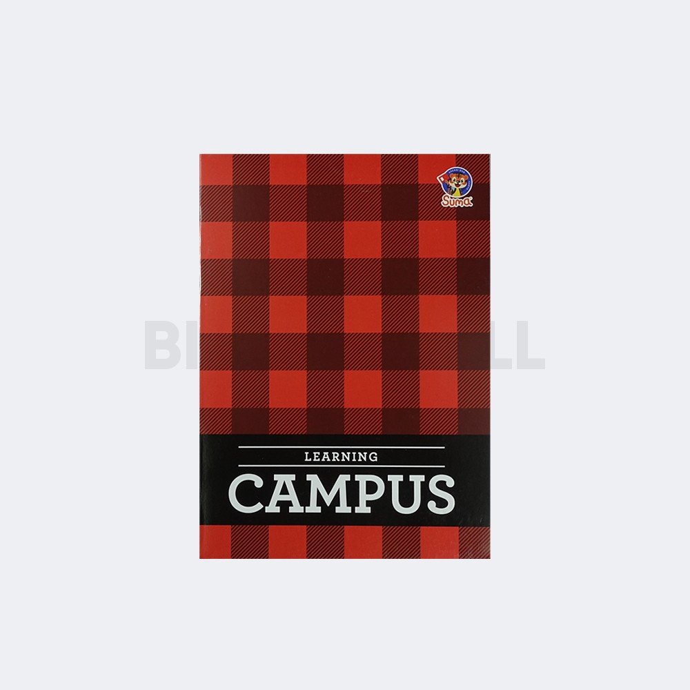 BINDEX MALL - SUMA BUKU TULIS CAMPUS LEARNING 50 Lbr - 60gr DPN Bambi x Suma Buku Tulis Learning Campus Isi 50 Lembar 60 Gram Original