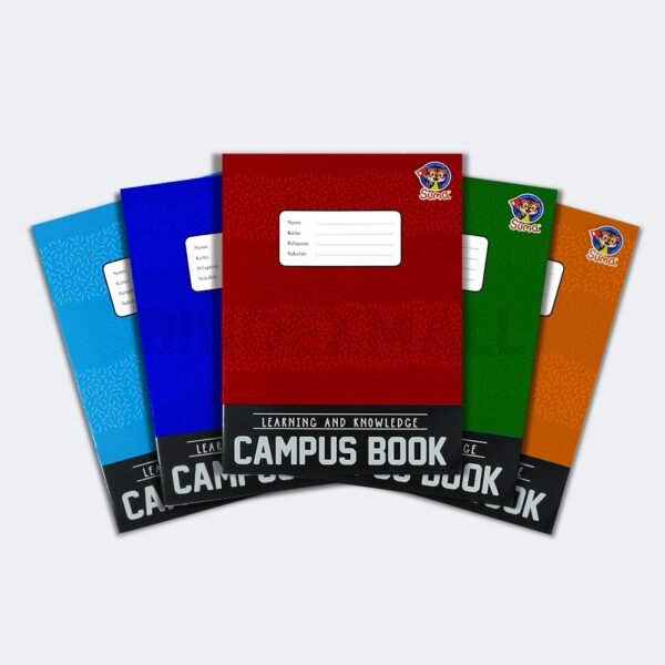 Bambi x Suma Buku Tulis Learning And Knowledge Campus Book Isi 38 Lembar 70 Gram Original