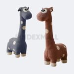 Hancraft Bangku Figur Creative Giraffe Stool Chair