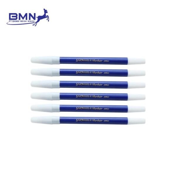 Spidol Snowman Maker Small Biru untuk Menulis dan Menggambar