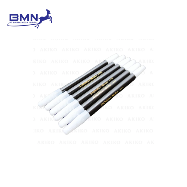 Spidol Snowman Maker Small Hitam untuk Menulis dan Menggambar