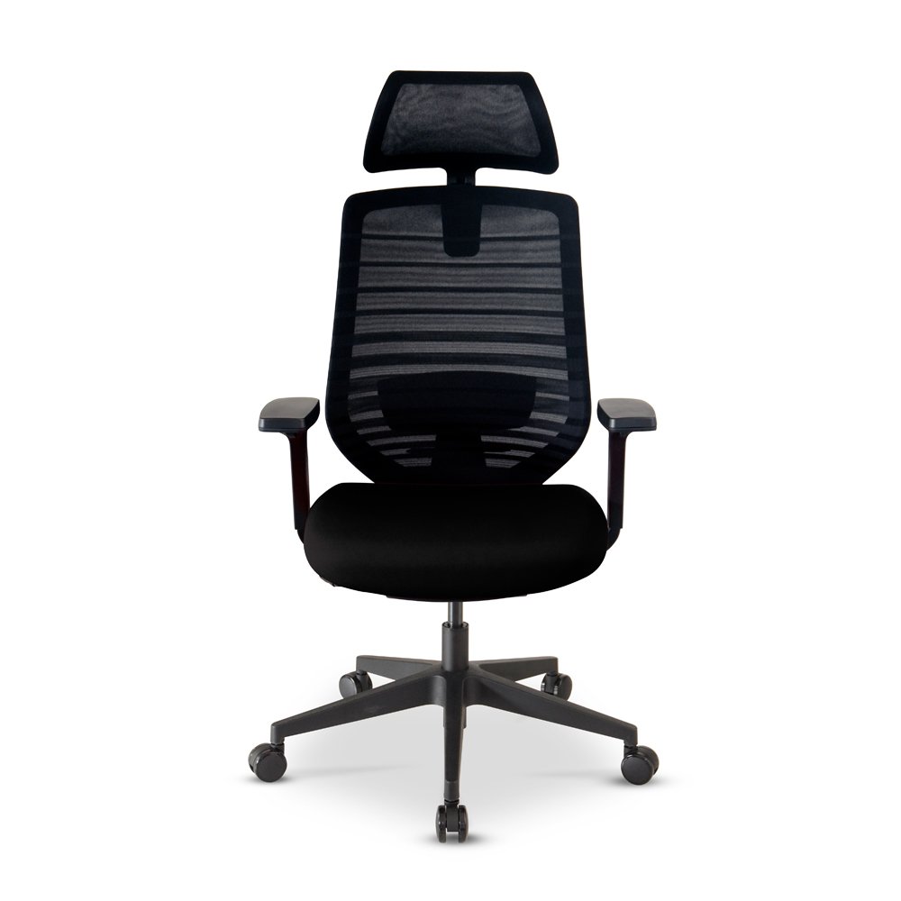 FT003A BLACK Kursi Kantor Fontana Ergonomis by Hightpoint - Gambar 1