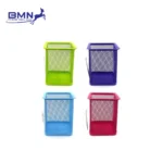 Tempat pensil Kenko besi jaring kotak original pen holder metal mesh