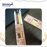 set pulpen gel capybara isi 4 tinta hitam 0,5mm