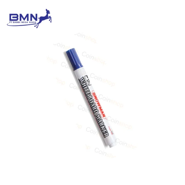 Spidol whiteboard Snowman BG-12 original untuk papan tulis putih