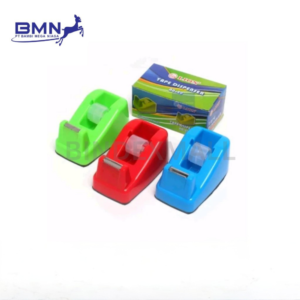 Tape Dispenser Lion 20 pemotong solatip kecil dengan bodi kokoh dan pisau tajam untuk kantor sekolah rumah dan usaha packing ringan