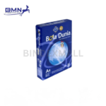 Kertas HVS A4 Bola Dunia 70gsm 500 lembar untuk printer dan mesin fotokopi