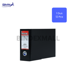 Benex Ordner 75mm Labela Voucher dengan Blue Cyber Technology kapasitas 700 lembar 12 pieces per dus