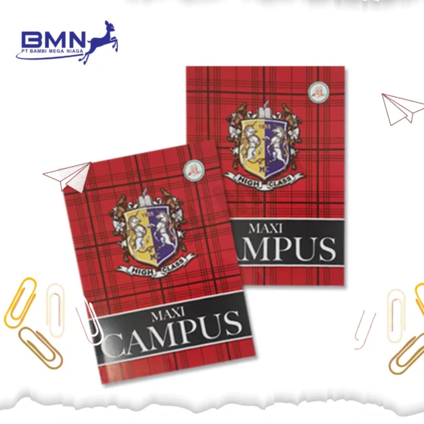 Buku tulis AA Campus Big Maxi 50 lembar kertas tebal original untuk sekolah dan kuliah
