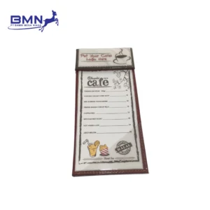 Bambi bill holder cafe restoran map penjepit nota tagihan pembayaran elegan