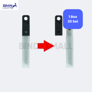 Isi Cutter 9mm Benex Refill Blade Original 1 Box 20 Set Grosir Murah