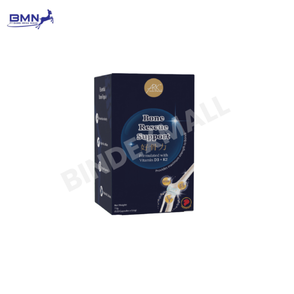 Botol [ARK+] Bone Rescue Support suplemen tulang dan sendi dengan kalsium magnesium glukosamin dan kunyit