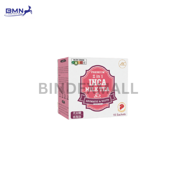 Premium 2-in-1 Inca Milk Tea 15 Sachet Teh Susu Creamy Praktis